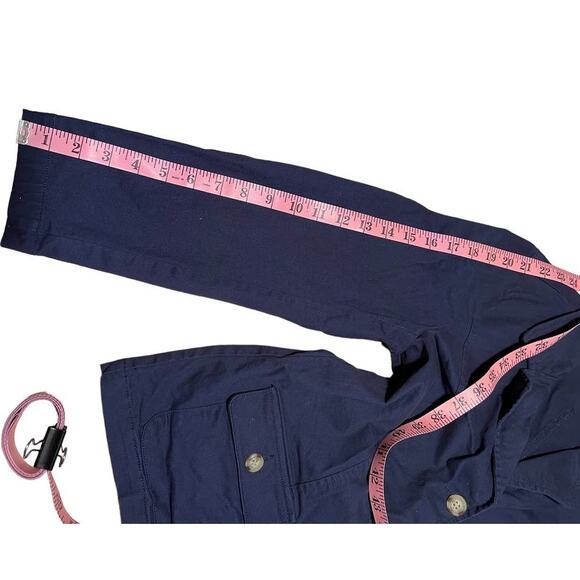 The TOG Shop Petites 3 Button Blazer Jacket Size PM Navy Blue Preppy Academia - Picture 10 of 10